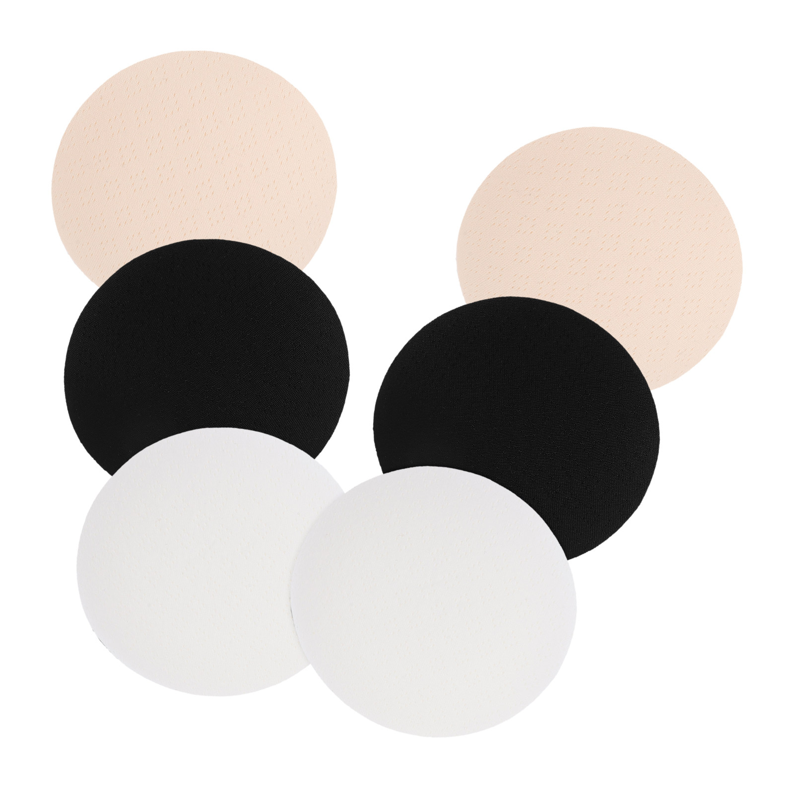 Nipple Cover Pasties - 3 paires de protège-mamelons réutilisables en
