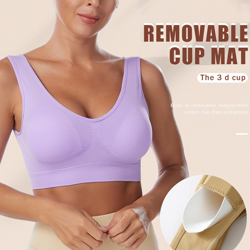 S-4XL Soutien-gorge sans armat - Seamless Underwear Women avis et prix
