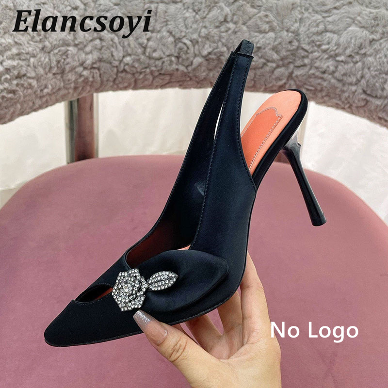 Nouvelles Sandales à Talons Ha - Slip Dress Satin avis et prix