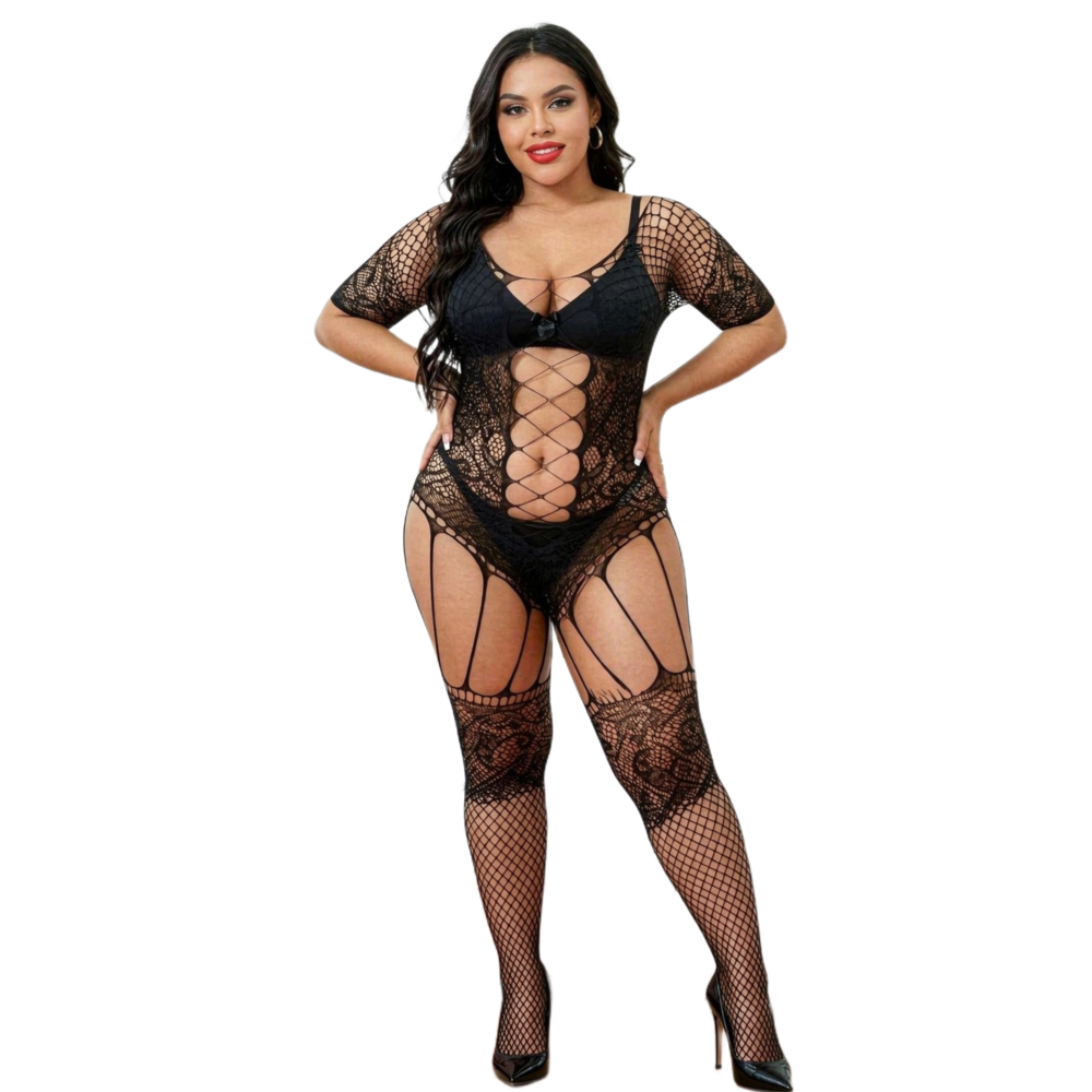 Nouveaux bodysuits et collants - Bodystocking Fishnet avis et prix